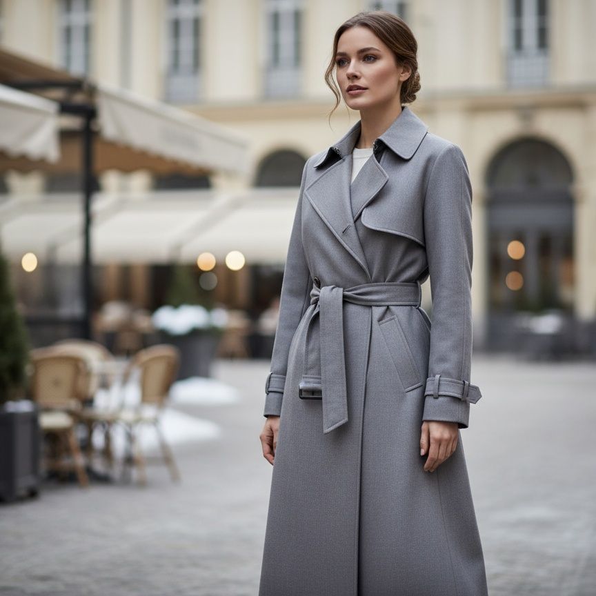 Élodie™ | Trench-coat classique et raffiné