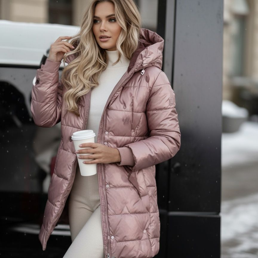 Maëlys™ | Manteau d’hiver élégant avec capuche