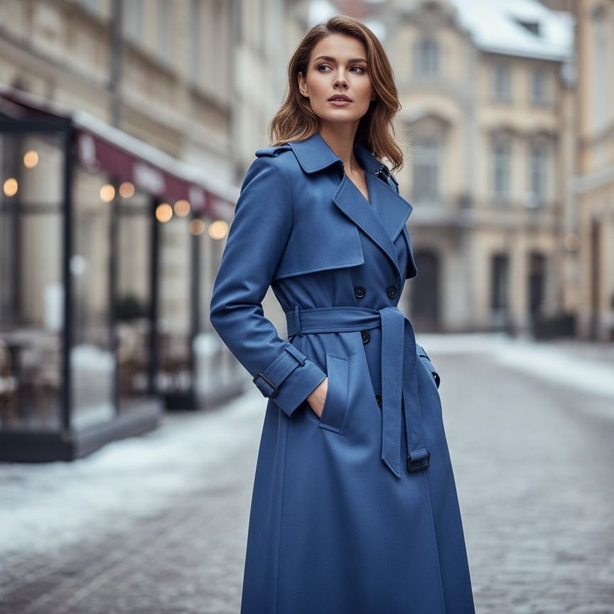 Élodie™ | Trench-coat classique et raffiné