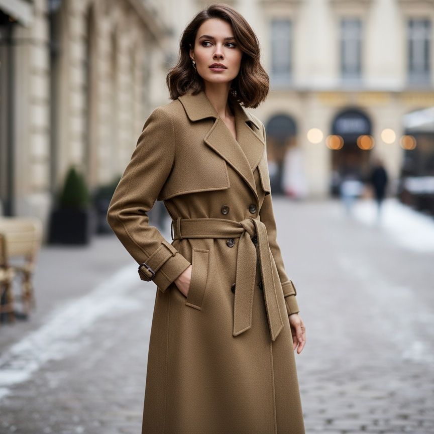 Élodie™ | Trench-coat classique et raffiné